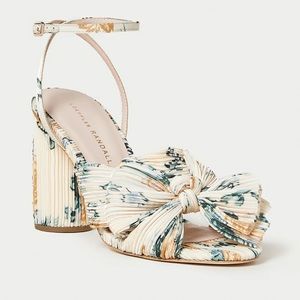 NEW Loeffler Randall Camellia Nova Floral Bow Heels